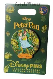 2023 Disney Parks Peter Pan and Wendy 70th Anniversary Limited Release Pin