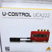 在飛比找蝦皮購物優惠-Behringer U-Control UCA222低延遲介