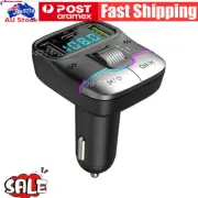 Car Mp3 Player Pd25W Fast Charging Bluetooth 5.3 Hands-Free Call Fm Transmitter↯