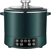 3 L Lifting Sugar Removal Rice Cooker, Low Sugar Rice Cooker with Low Carb Rice Steamer Basket, 5 Speed Adjustable,Easy-to-clean, for Family UseGreen,One Size