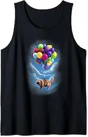 [Disney] Pixar Up Dug & Balloons Tank Top