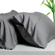 100% Viscose Made from Bamboo Breathable Pillowcases Standard Size Set of 2P