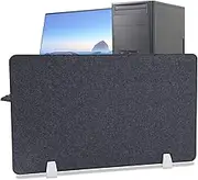 Desk Partition, 12x16 Inch Sound Proof Desk Dividers, Lightweight Removable Privacy Panel with 2 Clips for Office, Classrooms, Library-