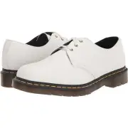 Dr. Martens Boot Shoes 27214 White Black Vegan Cushion Low 3 Eye Lace M9 W10 New