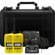 GME TX6165YTP 5W 80Ch UHF Handheld Radio Yellow Twin Pack
