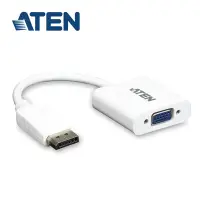 在飛比找Yahoo奇摩購物中心優惠-ATEN DisplayPort 轉 VGA主動式轉接器(V