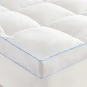 LINENOVA Luxury 1500GSM 10CM Bamboo Mattress Topper Extra Thick Breathable Mattress Pillowtop All Size