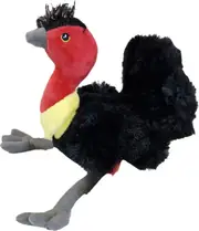 Bruce the Brush Turkey Plush 18cm Soft Toy Dinki Di CA Australia