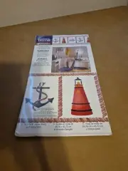 Plaid Stencil Decor Multi-layer Borders Stencils NAUTICAL IMAGES Pattern 26711