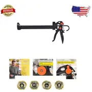Durable 29 oz Dual Thrust Caulk Gun for All Your Sealing Needs - Stamped Steel