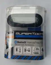 SUPERTOOTH BUDDY BLUETOOTH CAR HANDSFREE KIT (MODEL: BTBDY6) NEW IN PACKAGE