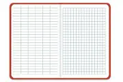 6 PACK -Elan Publishing Company E64-4x4 Field Book 4-5/8 x 7 ¼,Orange Hard Cover