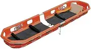 Rescue Basket Stretcher, Stainless Steel Basket Emergency Stretcher Basket, with Straps and Lifting Sling, for Helicopter and Rescue
