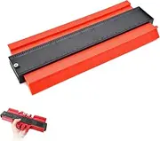 10 Inch Contour Gauge, Adjustable Multifunctional Shape Profiler, Contour Ruler, Tile Laminating Tool, Irregular Welding, Woodworking and Construction, Precision Measuring Tool