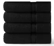 Ultra Soft Oversized Bath Towels - 4 Pack Extra Large Bath Towel Set - 30x54 ...