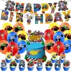 Blaze And The Monster Machines Birthday Party Decor Banner Cake Toppers Balloons