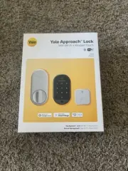 Yale Approach Lock with Wi-Fi and Keypad Touch SILVER BRAND NEW FREE SHIPPING