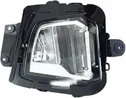 TDTAPN Front Bumper Fog Light Fog Lamp Foglamp Compatible for Cadillac XTS 2018 2019 DRL Day Running Lamp Headlight(Right)