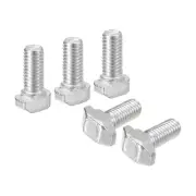 40Pcs T-Slot Bolts, M5 x 12mm Hammer Head Bolt for 2020 Series, Silver