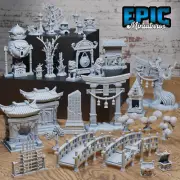 Easter Temple Scatter by Epic Miniatures | D&D | DnD | Print on Demand