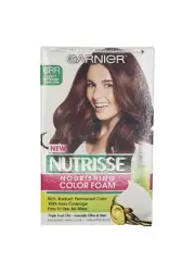 NEW Garnier Nutrisse Nourishing Color Foam 6RR Light Intense Auburn