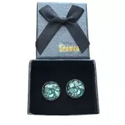 Ecowcow Custom Classic Jewelry Tuxedo Shirt Sliver Cufflinks (Octopus Themed) O