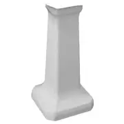 Colonial Pedestal Only, White