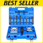 Rugged 5 Ton Bearing Puller Set - Drop Forged Jaws, Heavy Duty Tool Kit