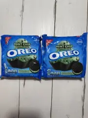 Limited Edition OREO Mint Chip Chocolate Ice Cream Cookies 10.6oz BB12/12/24