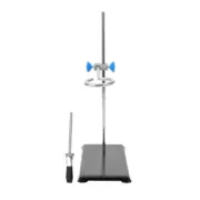 Chemistry Lab Equipment Laboratory Funnel Stand Table Rod with Clamps