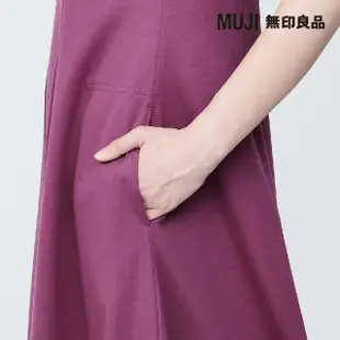 【MUJI 無印良品】女有機棉不易汗染無袖洋裝(共2色)