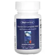 Allergy Research Group, Vitamin D3 Complete 5000, 60 Veggie Softgels