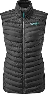 [Rab] Women’s Cirrus Synthetic Insulated Vest Water-Resistant Windproof Full-Zip for Trekking, Mountaineering, & Casual