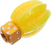 Alipis Cute Classic Carambola Valve Core Sleeve Bike Tire Valve Stem Caps Kit Cycling Cap Bike Tire Decorative Covers Reliable