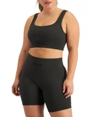 [Bonds] Move Rib Seamless Crop Top in Rock Star