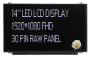 14.0" LCD Screen B140HAN01.7 IPS FHD1920x1080 FRU: 00HN874 eDP 30Pins New