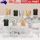 10Pcs Roll On Glass Bottles Perfume Essential Oil Dispensing Bottle 3ml 6ml 12ml