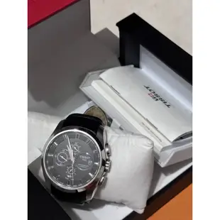 可刷卡 TISSOT Couturier 建構師系列計時機械錶 原價25000