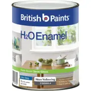 British Paints 1L Extra Deep Semi Gloss H2O Enamel Paint
