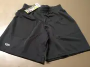 Mens Small Black Nylon Mesh Training Shorts Lot Of 3 By Guardian Wear NOS