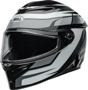Bell Lithium MIPS Podium Helmet, black-white, Size M for Men Black White