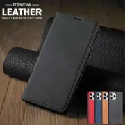 For iPhone 16 15 14 13 12 11 Pro Max 8 Plus XR SE Wallet Case Leather Flip Cover