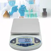 High Precision 0.001g Lab Scale Precision Analytical Electronic Balance Lab Precision Weighing Balance Scales Jewelry Scales Calibrated,300g/0.001g