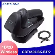 Datalogic GBT4500-BK-BTK1 Wireless Bluetooth 2D Laser Handheld Barcode Scanner