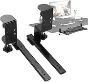Under Desk Keyboard Drawer Slide Out, Under Desk Mounted Keyboard Holder, Slide-Out Keyboard Shelf For Typing, Adjustable Keyboard Tray For Desk, Sliding Keyboard Drawer For Desk, Mountable Keyboard