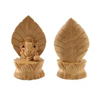 在飛比找松果購物優惠-【NAMASTE】木雕大象神 (印度進口) (10折)