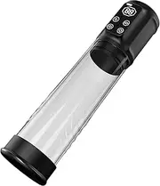 Electric Water Penis Pump, Adult Sex Toys Dick Enlarger for Men Erection, Air Water Extender with Auto Training Pressure and 3 Suction Modes, Automatic Male Masturbator with Penis
