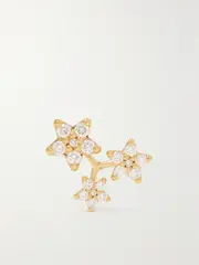 [OLE LYNGGAARD COPENHAGEN] OLE LYNGGAARD COPENHAGEN - Shooting Stars 18-karat Gold Diamond Single Earring - R R Gold