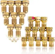 GRLP3 Frigidaire Range LP Gas Conversion Kit, Replacement Part With Instruction, Compare With Kenmore Frigidaire Cooktop/Stove/Oven, AP4374168 Replaces 316467203, 1472864, 7GRLP3 etc. 21 PCS, Brass