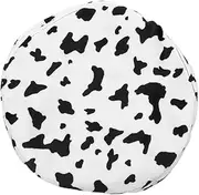 [BESTYASH] and Comfortable Women Beret Hat Warm Hat for Outdoor Diary Cow Dot Beret Cap Black